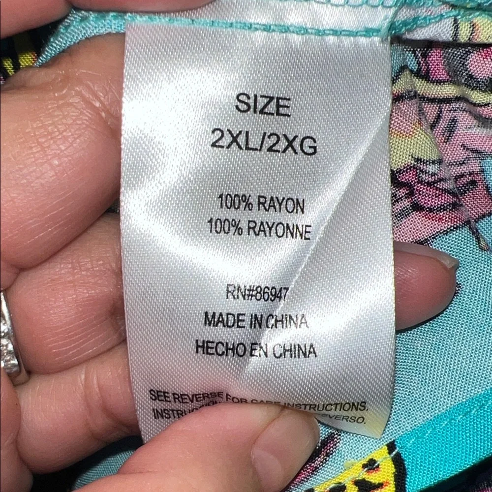 Nickelodeon Blue and Red Graphic Men's Shirt - Picture 4 of 9